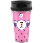 Pink Pirate Acrylic Travel Mug without Handle (Personalized)