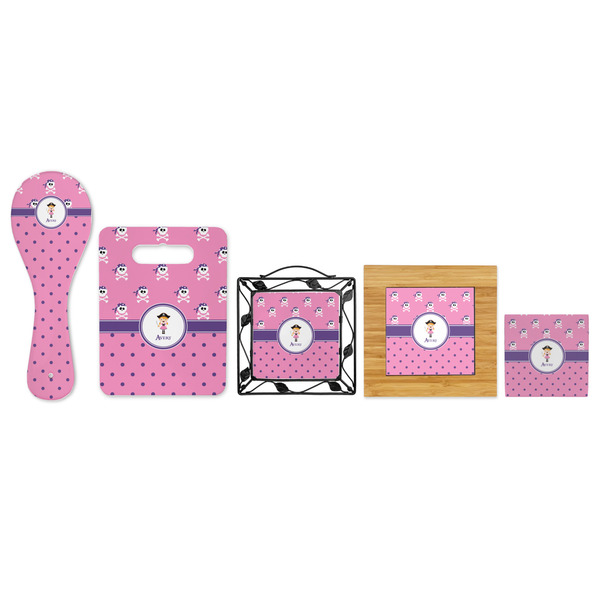 Pink Pirate Trivets