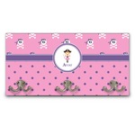 Pink Pirate Wall Mounted Coat Rack (Personalized)