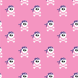 Pink Pirate Wallpaper & Surface Covering