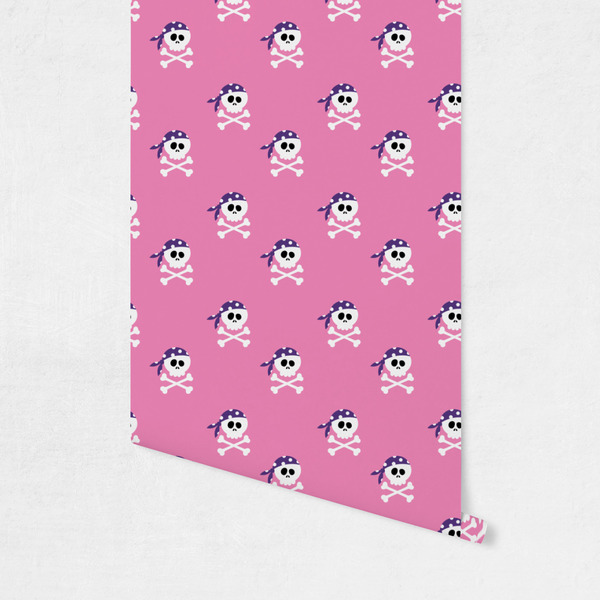Pink Pirate Wallpaper on Wall