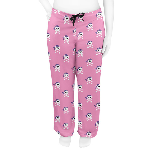 Pink Pirate Women's Pj on model - Front