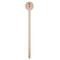 Pink Pirate Wooden 7.5" Stir Stick - Round - Single Stick