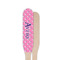 Pink Pirate Wooden Food Pick - Paddle - Single Sided - Front & Back
