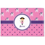 Pink Pirate Woven Mat (Personalized)
