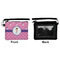 Pink Pirate Wristlet ID Cases - Front & Back