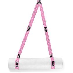 Pink Pirate Yoga Mat Strap (Personalized)