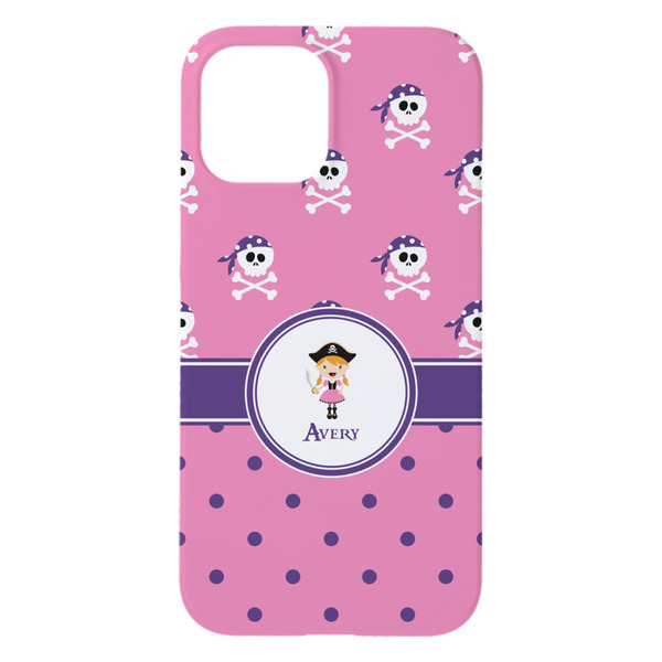 Pink Pirate iPhone 15 Plus Case - Back