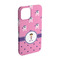 Pink Pirate iPhone Case - Plastic - iPhone 15 Pro (Personalized)