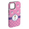 Pink Pirate iPhone 15 Pro Max Tough Case - Angle