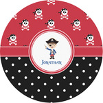 Pirate & Dots Multipurpose Round Labels - 1" (Personalized)