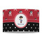 Pirate & Dots 12" Drum Lampshade - FRONT (Poly Film)
