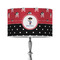Pirate & Dots 12" Drum Lamp Shade - Poly-film (Personalized)