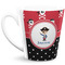 Pirate & Dots 12 Oz Latte Mug - Front Full