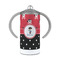 Pirate & Dots 12 oz Stainless Steel Sippy Cups - FRONT