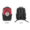 Pirate & Dots 15" Backpack - APPROVAL