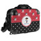 Pirate & Dots 15" Hard Shell Briefcase - FRONT