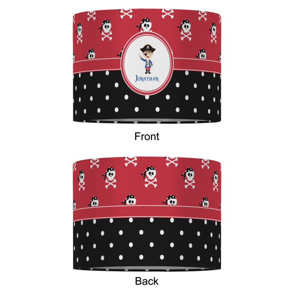 Pirate & Dots 16" Drum Lampshade - APPROVAL (Fabric)