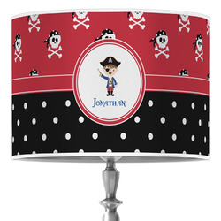 Pirate & Dots Drum Lamp Shade (Personalized)
