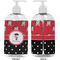 Pirate & Dots 16 oz Plastic Liquid Dispenser- Approval- White
