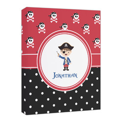 Pirate & Dots Canvas Print - 16x20 (Personalized)
