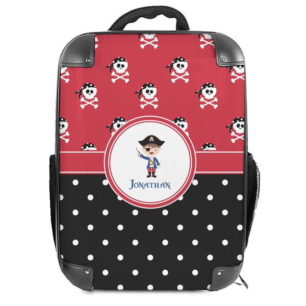 Custom Pirate & Dots 18" Hard Shell Backpack (Personalized)