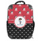 Pirate & Dots 18" Hard Shell Backpacks - FRONT