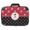 Pirate & Dots 18" Laptop Briefcase - FRONT