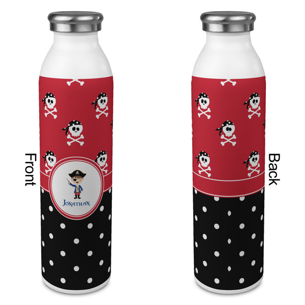 Pirate & Dots 20oz Water Bottles - Full Print - Approval