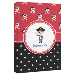 Pirate & Dots Canvas Print - 20x30 (Personalized)