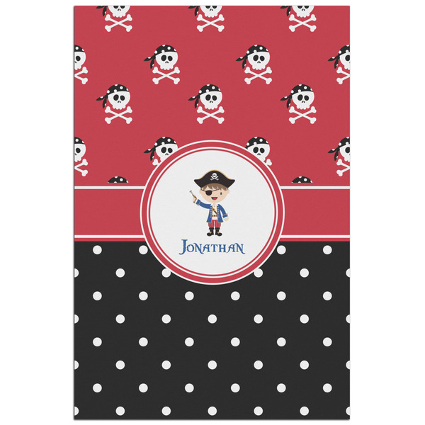 Custom Pirate & Dots Poster - Matte - 24x36 (Personalized)