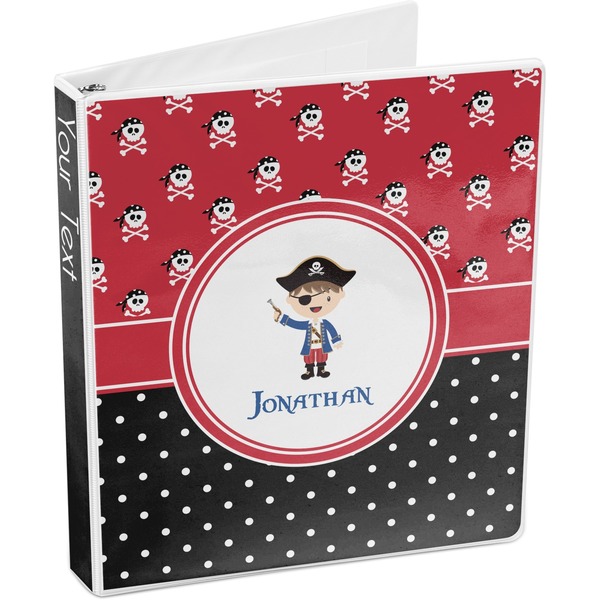 Pirate & Dots 3-Ring Binder 3/4 - Main