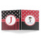 Pirate & Dots 3-Ring Binder Approval- 1in