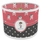 Pirate & Dots 8" Drum Lampshade - ANGLE Poly-Film