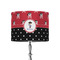 Pirate & Dots 8" Drum Lamp Shade - Fabric (Personalized)