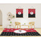 Pirate & Dots 8'x10' Indoor Area Rugs - IN CONTEXT