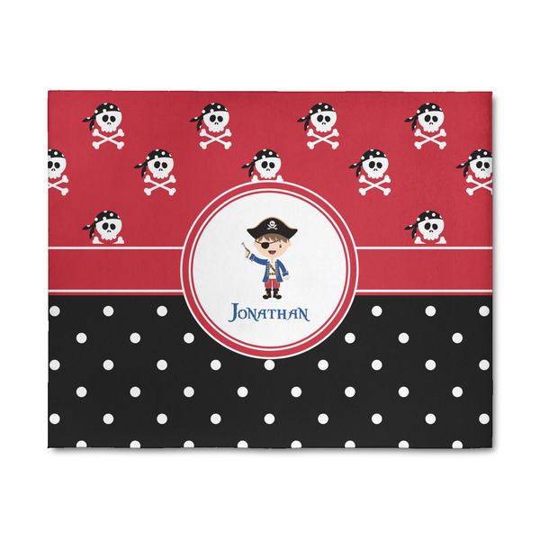 Custom Pirate & Dots 8' x 10' Indoor Area Rug (Personalized)