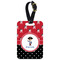 Pirate & Dots Aluminum Luggage Tag (Personalized)