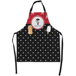 Pirate & Dots Apron With Pockets w/ Name or Text