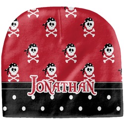Pirate & Dots Baby Hat (Beanie) (Personalized)
