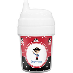 Pirate & Dots Baby Sippy Cup (Personalized)
