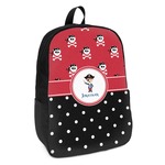 Pirate & Dots Kids Backpack (Personalized)