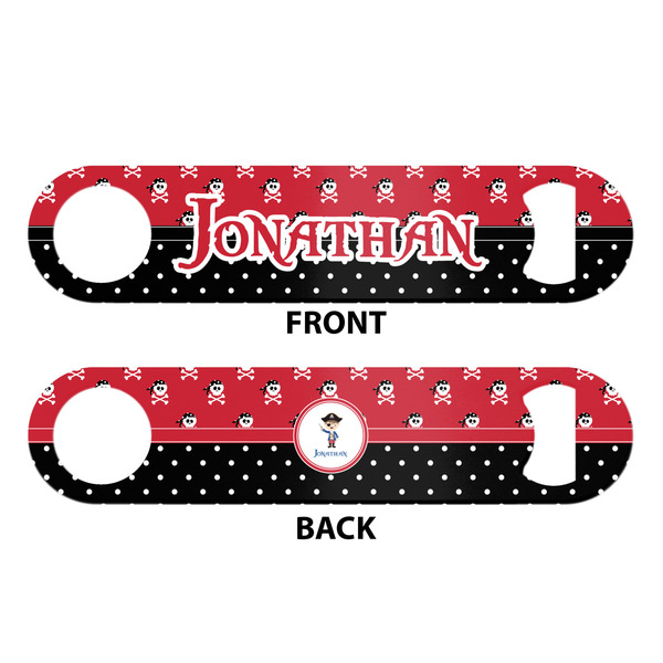 Pirate & Dots Bar Bottle Opener - White - Approval
