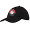Pirate & Dots Baseball Cap - Black