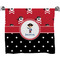 Pirate & Dots Bath Towel (Personalized)