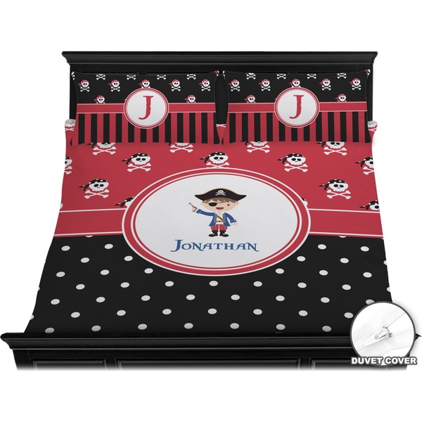 Pirate & Dots Bedding Set (King) - Duvet