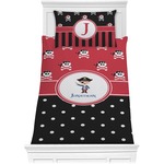 Pirate & Dots Comforter Set - Twin XL (Personalized)