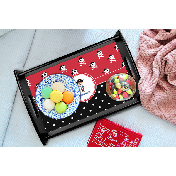 Pirate & Dots Black Tray - Lifestyle (UPDATED)