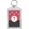 Pirate & Dots Bling Keychain (Personalized)