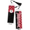 Pirate & Dots Bookmark with tassel - Front and Back
